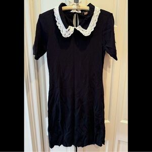 Alexia Admor Kacey Mini Babydoll Dress with collar